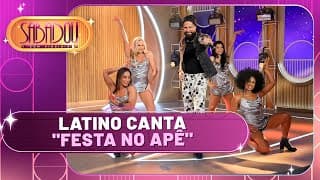 Latino canta "Festa no Apê" (Dragostea Din Tei) | Sabadou com Virginia (07/09/24)