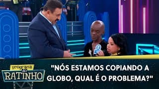 O Ratinho copiou a plimplim e testou novo quadro no programa | Programa do Ratinho