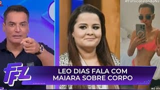 Exclusivo! Leo Dias fala com Maiara sobre a transformação do seu corpo | Fofocalizando (26/03/24)