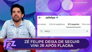 Zé Felipe para de seguir Virginia após flagra com Vini Jr | Fofocalizando 04/09/25