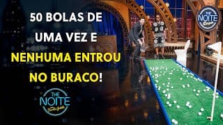 Danilo Gentili prova para Ja Rule que é péssimo no golfe | The Noite (19/11/24)