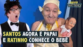 Santos revela que é papai de um bebê reborn e Ratinho se assusta | Programa do Ratinho (22/05/25)