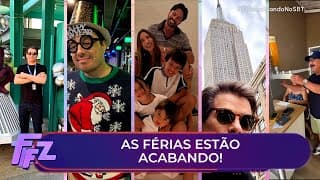 Saiba o que os apresentadores do SBT fizeram nas férias | Fofocalizando 23/01/25