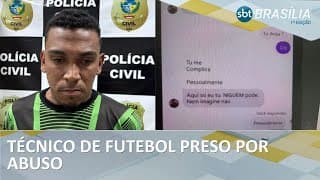 Homem enviava mensagens de cunho sexual a adolescente de 13 anos | SBT Brasília 1ª Edição