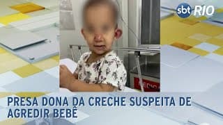 Presa dona da creche suspeita de agredir bebê