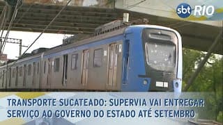 Transporte sucateado: SuperVia vai entregar serviço ao governo do estado até setembro