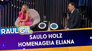 Saulo canta para Eliana | Programa Raul Gil (23/12/23)