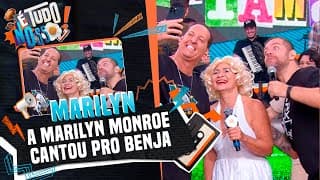 Marilyn Monroe ORIGINAL cantou para o Benja no Fila da Fama | É Tudo Nosso 13/09/24