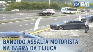 Bandido assalta motorista na Barra da Tijuca