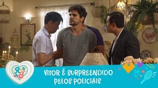Vitor é surpreendido pelos policiais e levado à prisão | A Infância de Romeu e Julieta