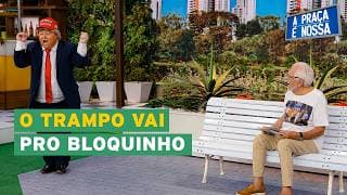 Ele veio pro Brasil só pra pular o Carnaval  | A Praça é Nossa