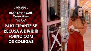Participante se recusa a dividir forno e causa confusão | Bake Off Brasil (26/08/23)