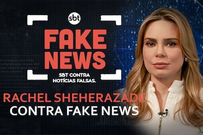 SBT Contra Notícias Falsas: Rachel Sheherazade ensina como se proteger de mentiras virtuais