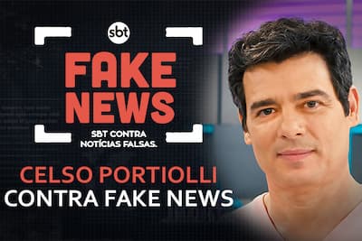 SBT Contra Notícias Falsas: Celso Portiolli recorda quando foi vítima de fake news