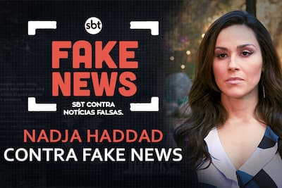 SBT Contra Notícias Falsas: Nadja Haddad alerta sobre a responsabilidade de compartilhar Fake News