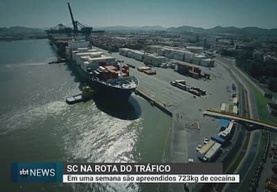 SC na rota do tráfico: são apreendidos 723kg de cocaína