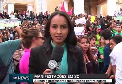 Manifestações em SC: alunos e professores mobilizados contra o corte