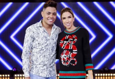 Felipe Araújo e Hungria são os convidados do Máquina da Fama