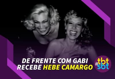 Dia de matar a saudade: De Frente com Gabi recebe Hebe Camargo