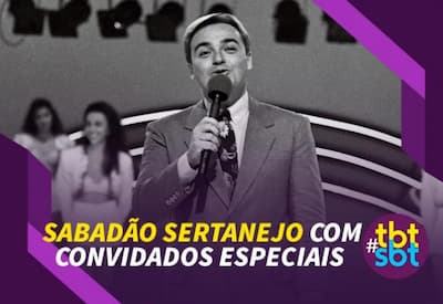 Sabadão Sertanejo com Gugu e convidados internacionais