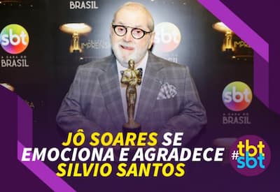 Relembre o lindo encontro entre Jô Soares e Silvio Santos