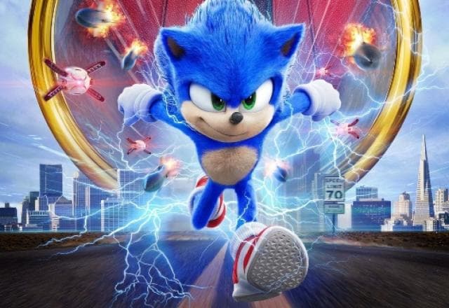 Imagem promocional de Sonic - O Filme.