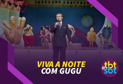 TBT SBT: Viva a Noite com Gugu Liberato sucesso dos anos 80 e 90