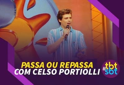 Relembre o "Passa ou Repassa" de 1999 com Celso Portiolli