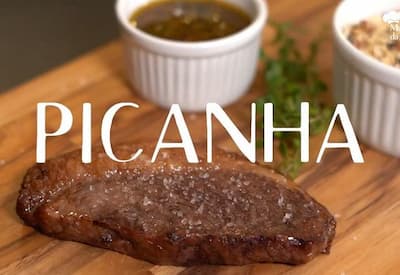 Receita de picanha na fritadeira sem óleo | Minutinhos da Chef