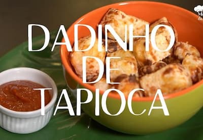 Receita de dadinho de tapioca | Minutinhos da Chef