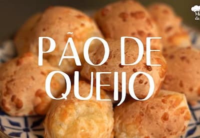 Receita de pão de queijo | Minutinhos da Chef