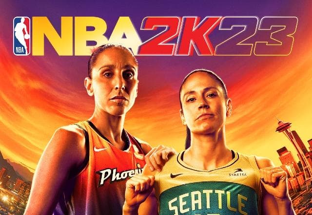 Imagem promocional de NBA 2K23 WNBA Edition