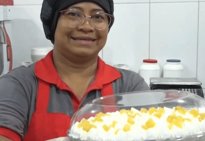 SUPER COZINHA - APRENDA A RECEITA "DELICIA DE ABACAXI" PARA AS FESTAS DE FIM DE ANO!