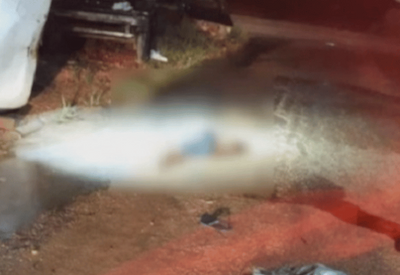 NO MEIO DA RUA - HOMEM É MORTO A TIROS EM ALTO PARAÍSO