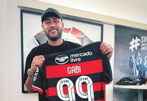 Neymar sobre Flamengo: "Seria um prazer enorme jogar aqui"