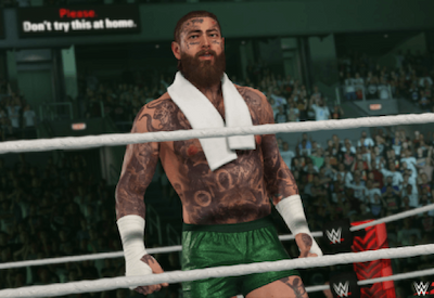 WWE 2K24 terá o rapper Post Malone como lutador
