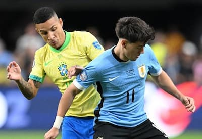 Brasil perde para Uruguai nos pênaltis e é eliminado da Copa América