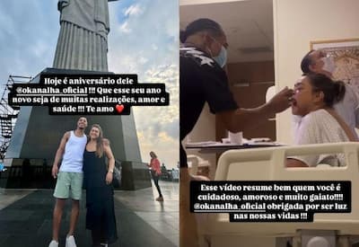 Preta Gil celebra aniversário de Danrlei Orrico e alimenta rumores de romance