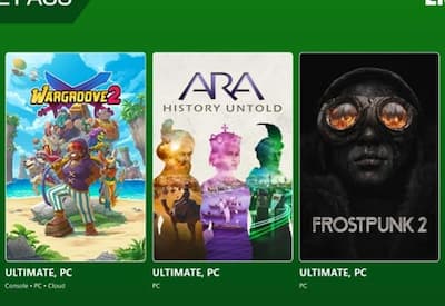 Novidades da Xbox Game Pass: Wargroove 2, Frostpunk 2 e Ara: History  Untold chegam ainda este mês!