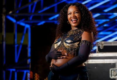 Iza manda recado especial para a filha antes de cantar no Rock in Rio: "Aguenta firme"