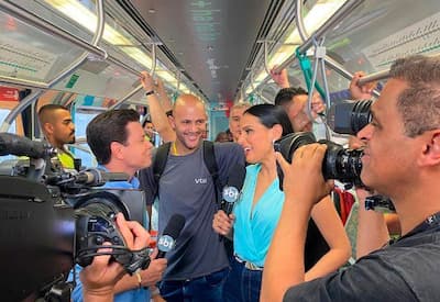 Márcia Dantas e Marcão do Povo embarcam no trem do +SBT