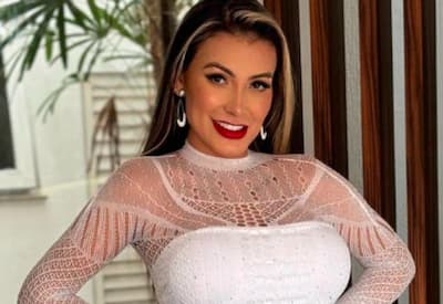 Andressa Urach comenta sobre críticas a sua aparência: "Não existe mulher feia"