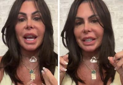 Gretchen se pronuncia sobre rumores de que sustenta seu marido: "Não vejo mal nenhum"