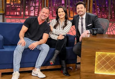 Casal querido do esporte e da TV! Kyra Gracie e Malvino Salvador falam sobre a paixão pelo jiu-jitsu no The Noite