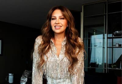 Thalia celebra 24 anos de amor com Tommy Mottola