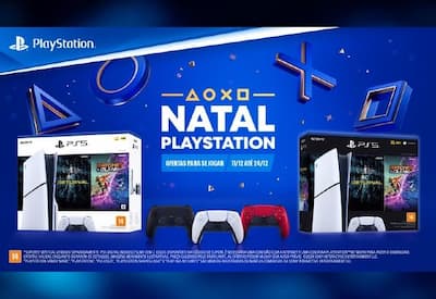 Promoção de Natal PlayStation: descontos imperdíveis no PS5, acessórios, PS VR2 e jogos físicos