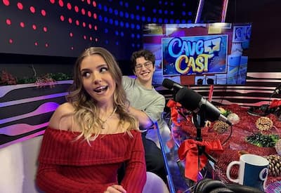 CaveCast recebe o casal "Crismas" para Especial de Natal