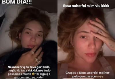 Virginia Fonseca passa a noite em claro com mal-estar: "Criando forças"