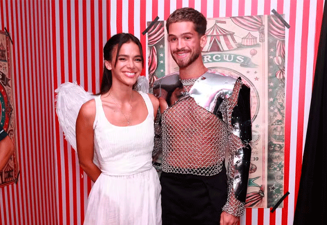 Veja quais foram os momentos em que Bruna Marquezine apareceu na festa de João Guilherme