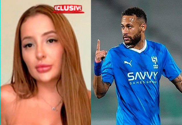 Modelo que teria vivido affair com Neymar diz estar sendo atacada nas redes